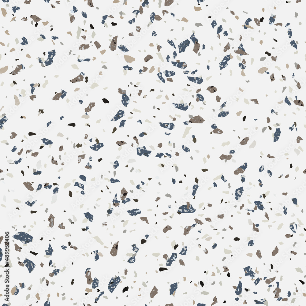 Granite Terrazzo Stone Texture Seamless Pattern Design Granite Terrazzo Stone Texture Seamless Pattern Design