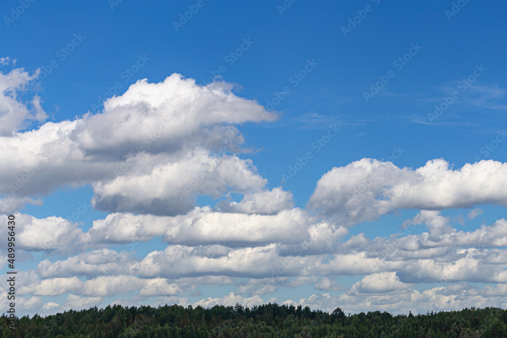 daytime blue sky with white cloud closeup as natural background daytime blue sky with white cloud closeup as natural background