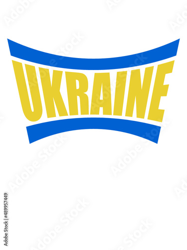 Balken Ukraine Flagge 