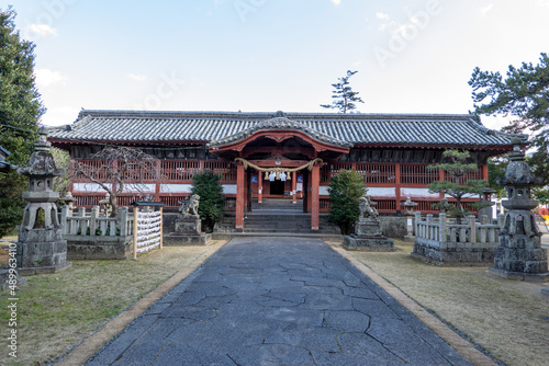 金谷神社の中門