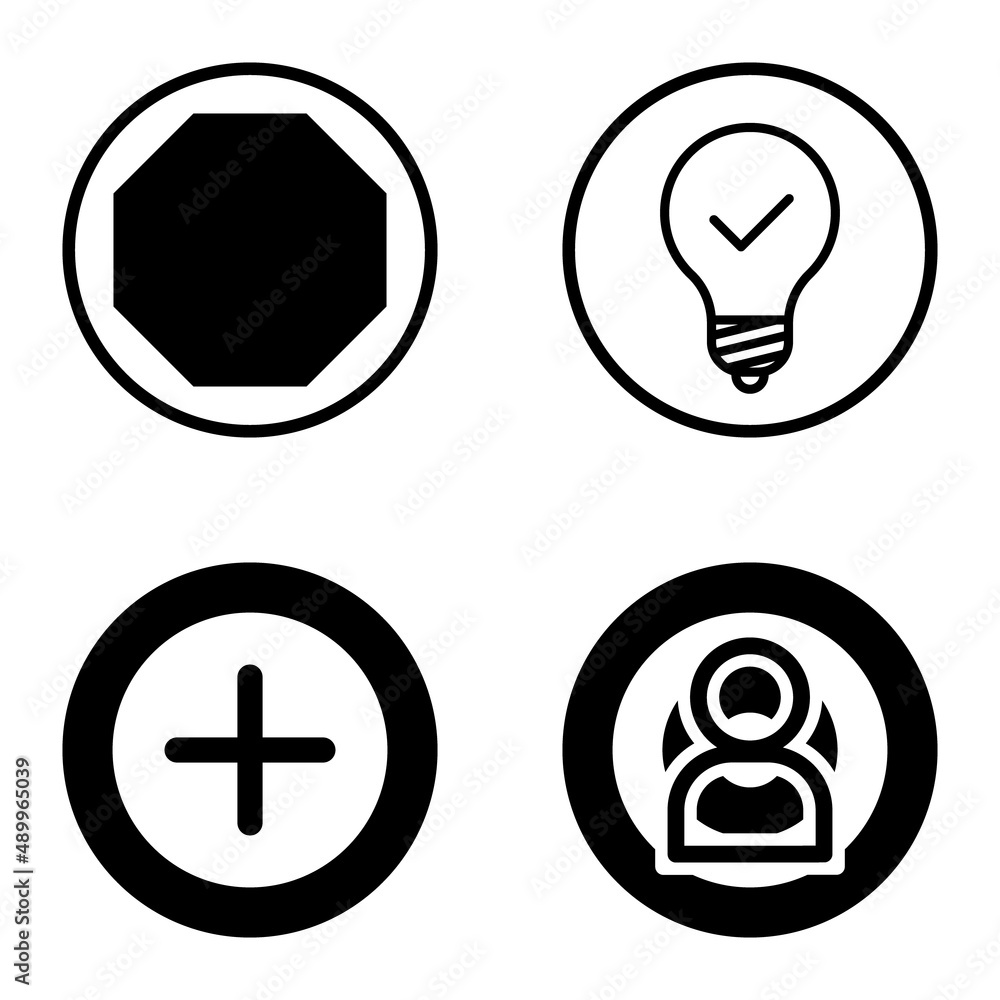 Circles1-2 Flat Icon Set Isolated On White Background Circles1-2 Flat Icon Set Isolated On White Background