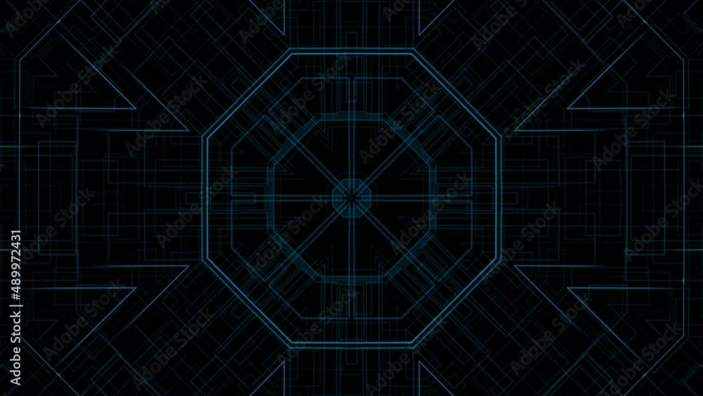 Abstract Cyberspace Animation Background, Loop
Abstract Cyberspace Animation Background, Loop