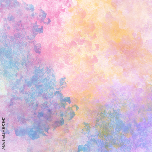 Abstract Watercolor Background with soft texture © Stefan