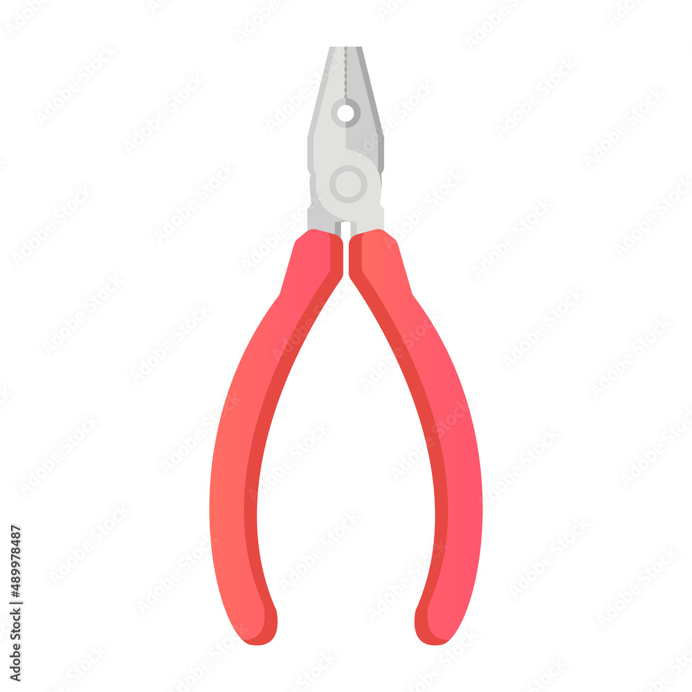 tool pliers cartoon vector illustration isolated object tool pliers cartoon vector illustration isolated object