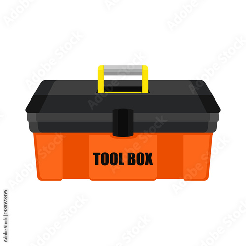 tool box cartoon vector illustration isolated object