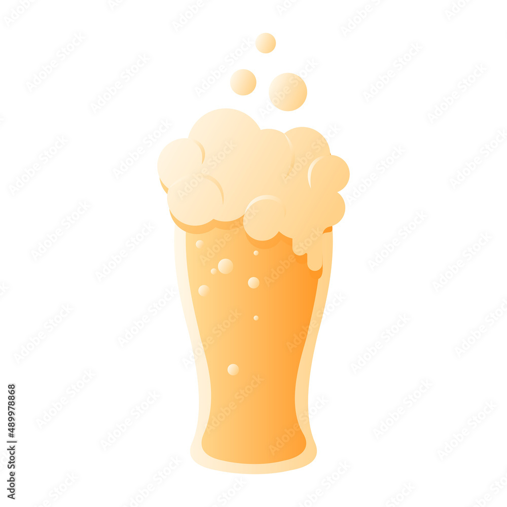 cool drink beer cartoon vector illustration isolated object cool drink beer cartoon vector illustration isolated object