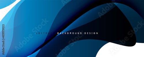 Trendy simple fluid color gradient abstract background with dynamic wave line effect. Vector Illustration For Wallpaper, Banner, Background, Card, Book Illustration, landing page