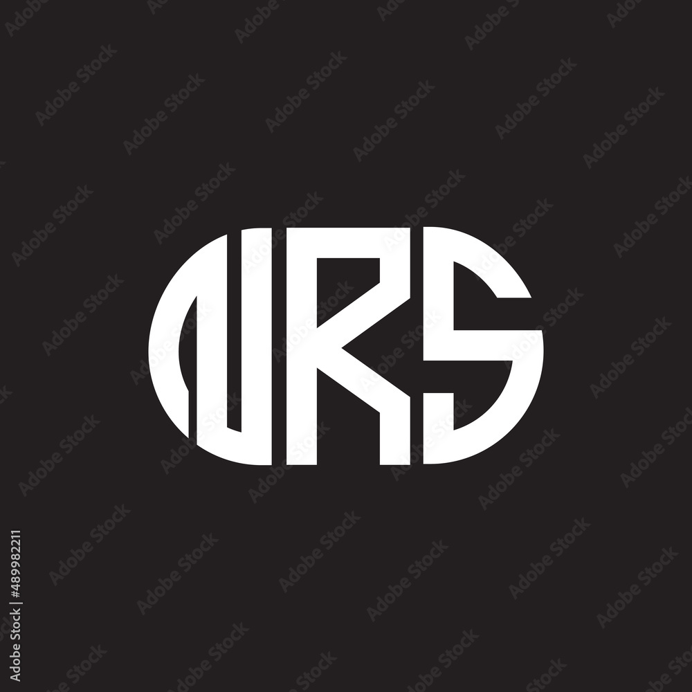 NRS letter logo design on black background. NRS creative initials letter logo concept. NRS letter design. NRS letter logo design on black background. NRS creative initials letter logo concept. NRS letter design.