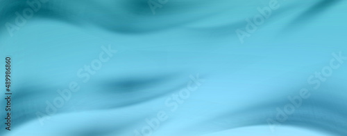 blue cloth background abstract with soft waves © LOVE A Stock