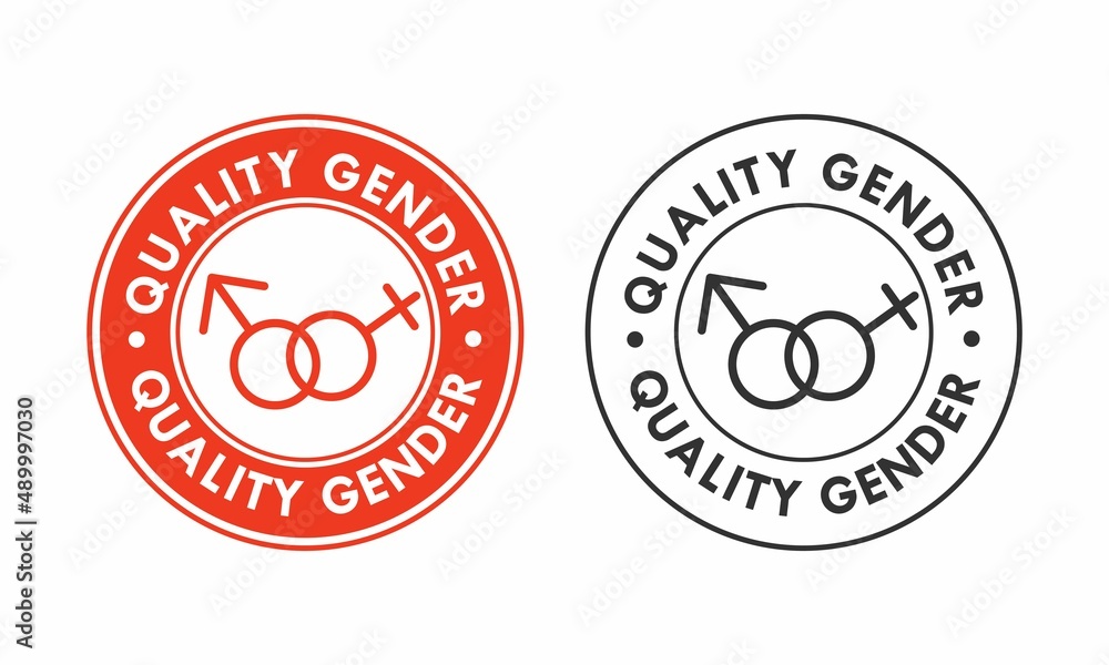 Quality gender-sustainable development goals icon