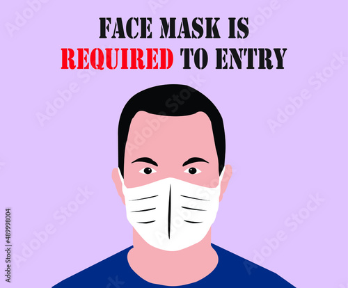 Face Mask is Required to Entry