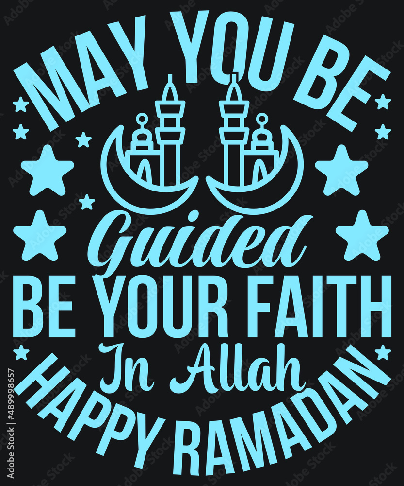 Ramadan T-shirt Design Vector