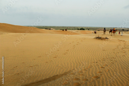 Various views of the Sam s sand dunes