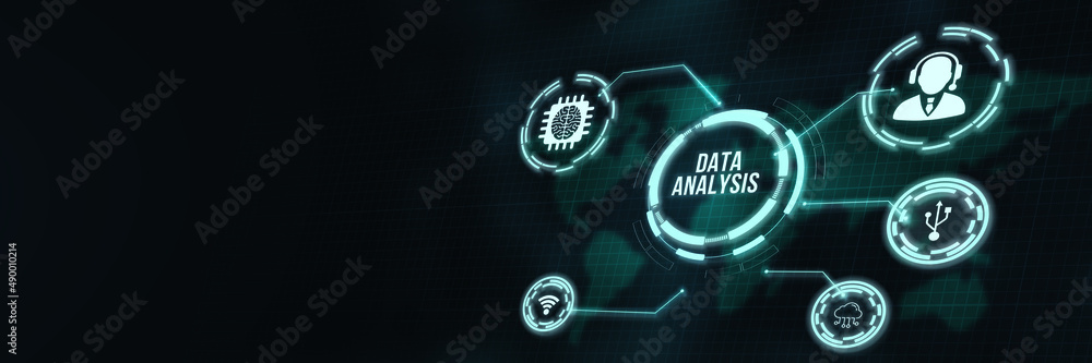 Internet, business, Technology and network concept. Data Analysis for Business and Finance Concept. Information report for digital business strategy. 3d illustration. Internet, business, Technology and network concept. Data Analysis for Business and Finance Concept. Information report for digital business strategy. 3d illustration.