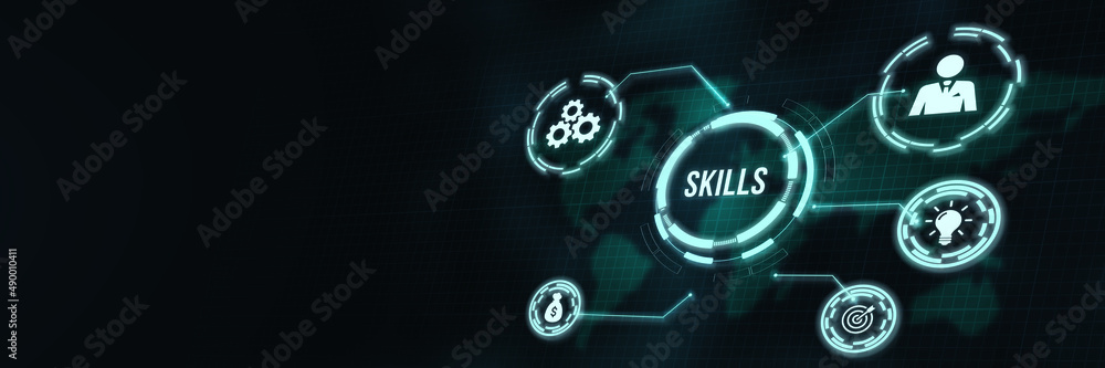 Internet, business, Technology and network concept.Coach motivation to skills improvement. Education concept. Training. Leadership skills. Human abilities. 3d illustration. Internet, business, Technology and network concept.Coach motivation to skills improvement. Education concept. Training. Leadership skills. Human abilities. 3d illustration.