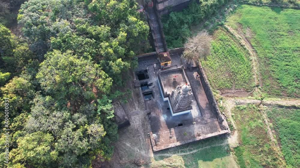 The Old and ancient Hindu temple at Ranjeshwar near Pune India. The Old and ancient Hindu temple at Ranjeshwar near Pune India.