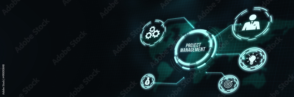 Internet, business, Technology and network concept. Project management concept. 3d illustration. Internet, business, Technology and network concept. Project management concept. 3d illustration.