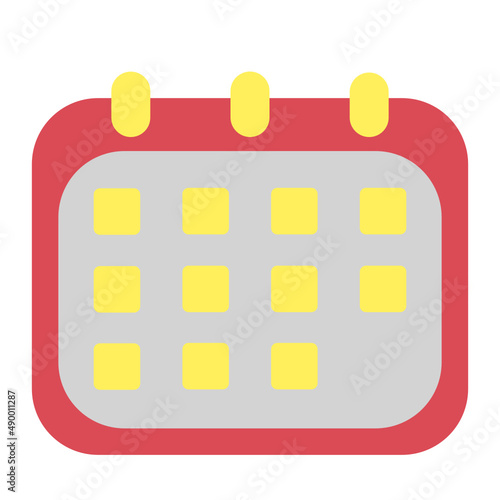 Illustration of Calendar design icon