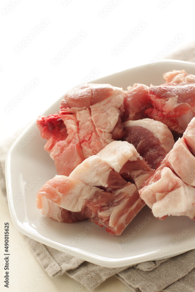 Freshness pork ribs and cumin powder for cooking image Freshness pork ribs and cumin powder for cooking image