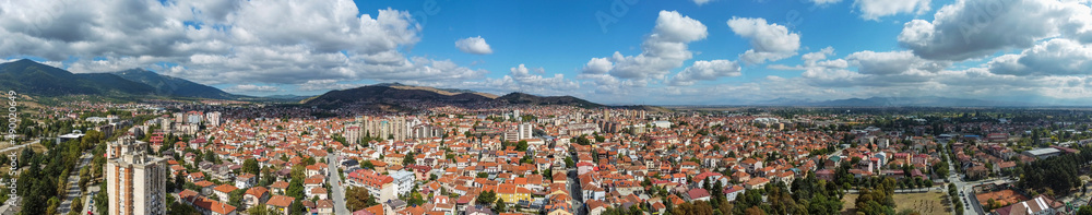 Bitola Macedonia, Clock Tower view from air