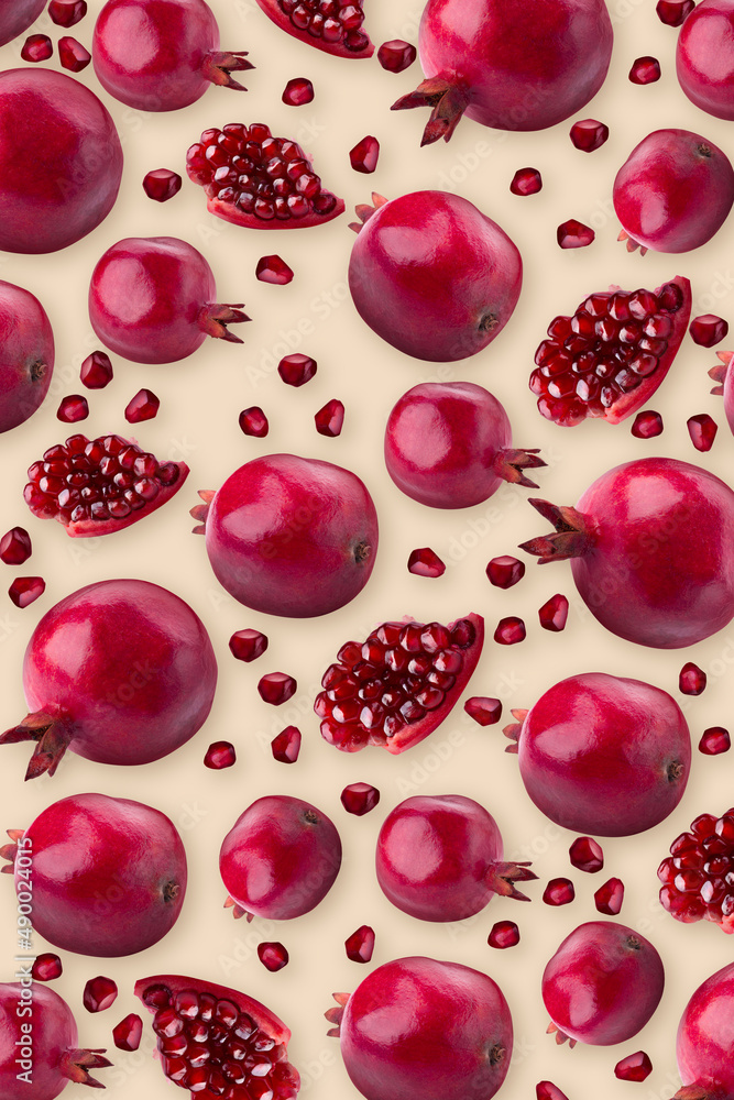Pomegranate fruit red food leaves HD phone wallpaper  Peakpx