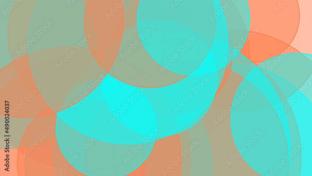 Abstract pink blue circles with white background Abstract pink blue circles with white background