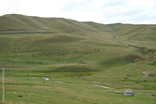 Almaty / Kazakhstan - 08.12.2018 : Assy. High plateau. It is located at an altitude of 2750 m above sea level, East of the city of Almaty