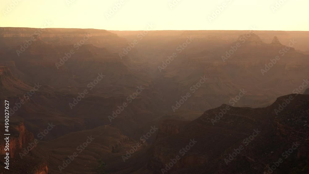 Grand Canyon South Rim Sunrise Time Lapse from Bright Angele Lodge Arizona USA Grand Canyon South Rim Sunrise Time Lapse from Bright Angele Lodge Arizona USA