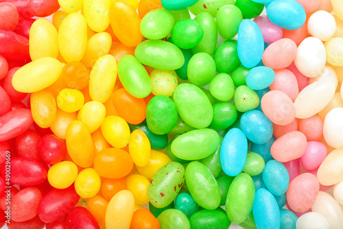 Fotografía Different jelly beans as background, closeup