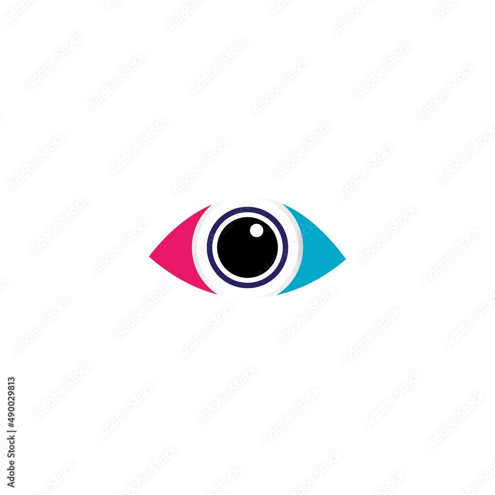Eye Care vector logo design icon template Eye Care vector logo design icon template