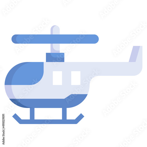 HELICOPTER flat icon,linear,outline,graphic,illustration