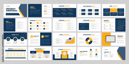  Project Proposal PowerPoint Template  photo