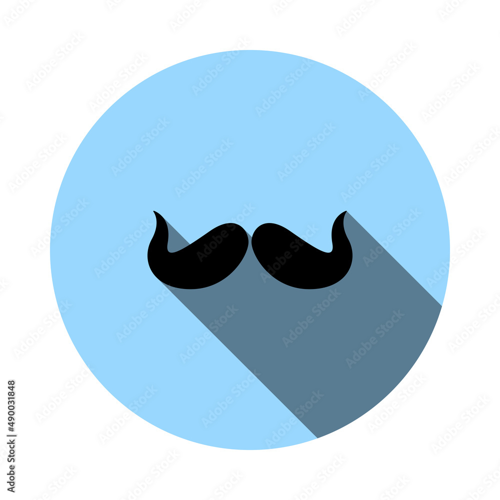 Obraz premium Poirot Mustache Icon