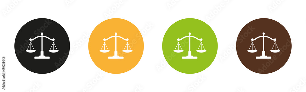 Scales. Scales of justice. Vector image. Scales. Scales of justice. Vector image.