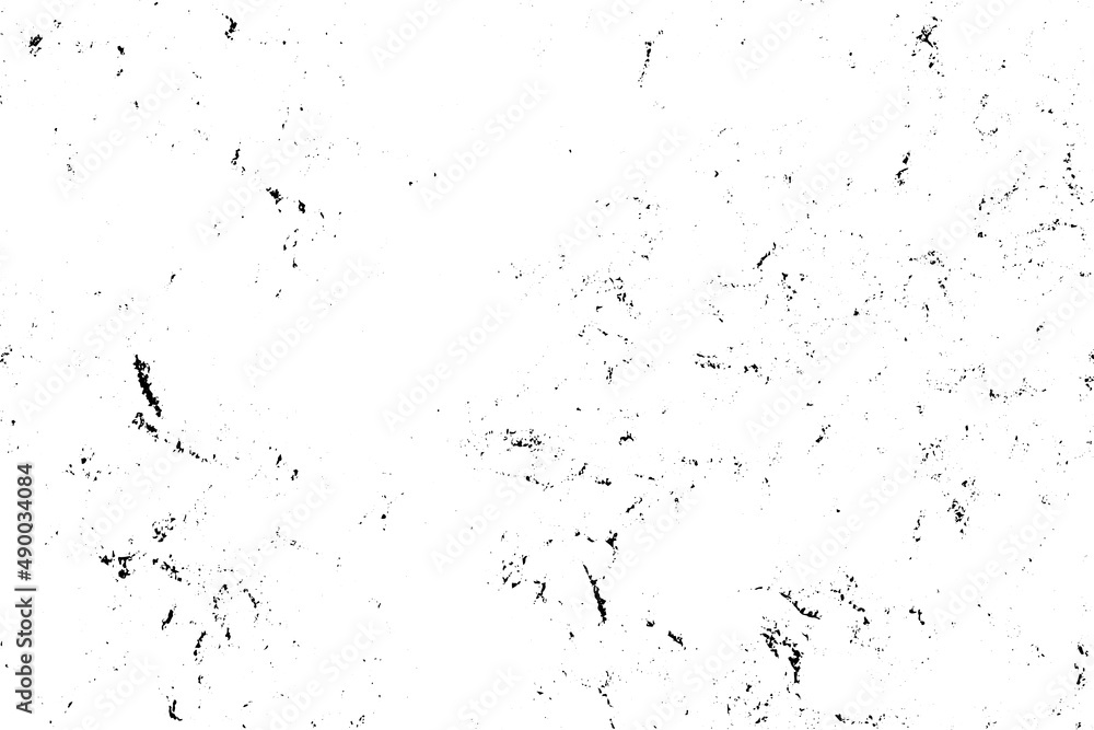 Vector grunge black and white texture abstract background.