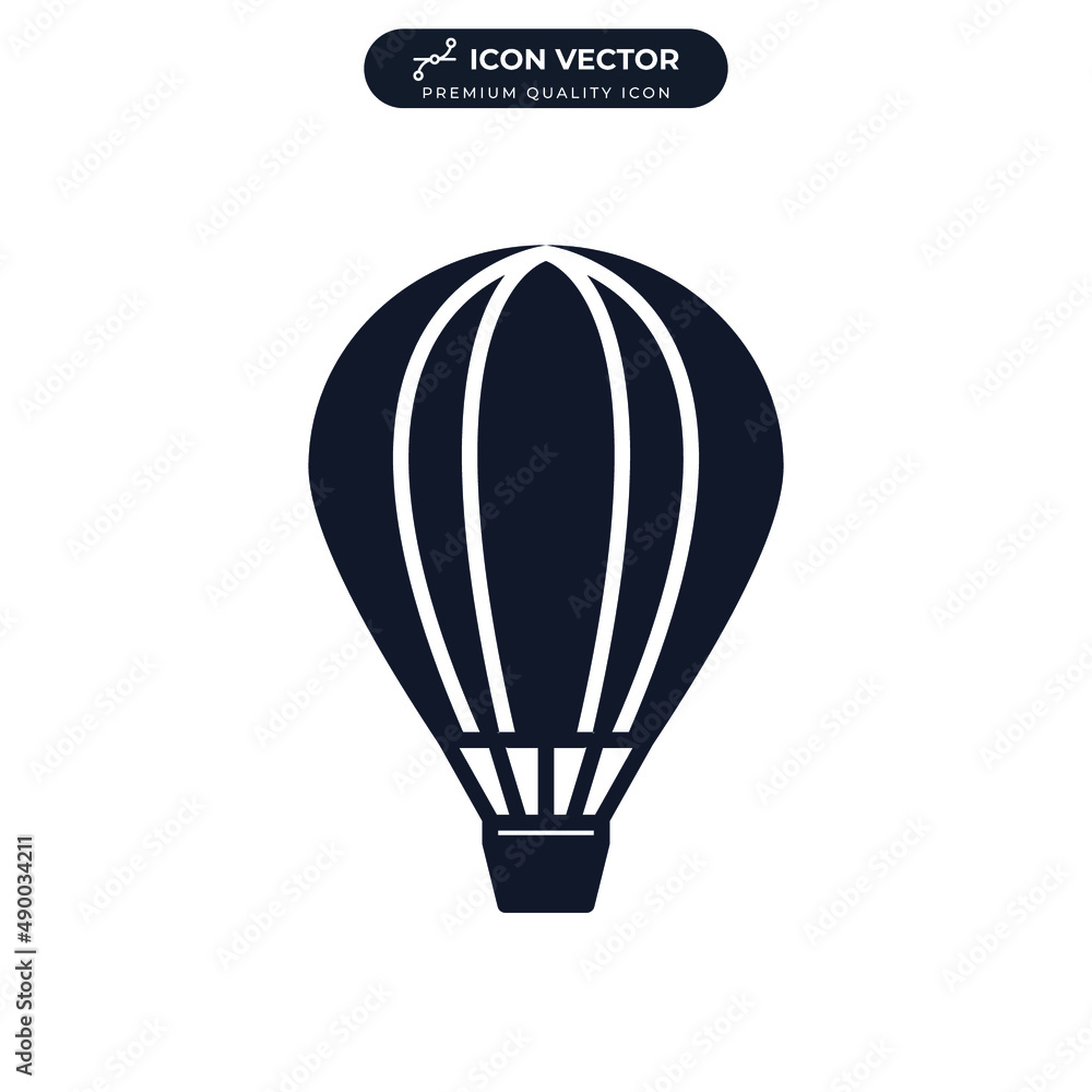 hot air balloon icon symbol template for graphic and web design collection logo vector illustration hot air balloon icon symbol template for graphic and web design collection logo vector illustration