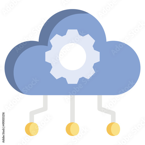 SAAS flat icon,linear,outline,graphic,illustration