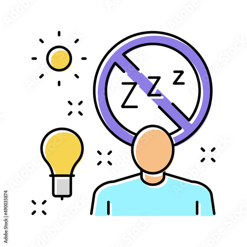 light therapy color icon vector illustration