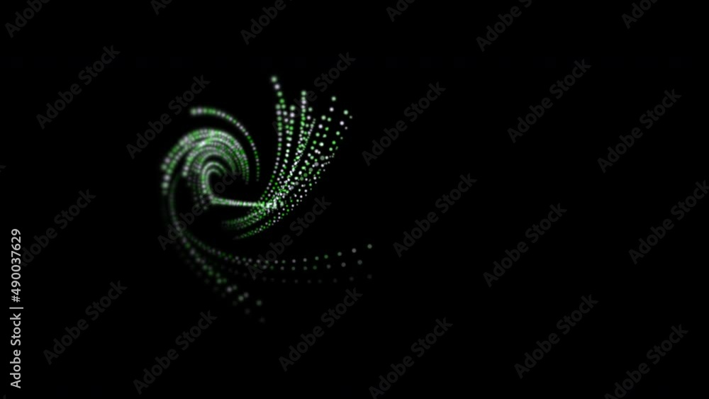 Neon disco green dots and lines, motion abstract business and corporate style background Neon disco green dots and lines, motion abstract business and corporate style background