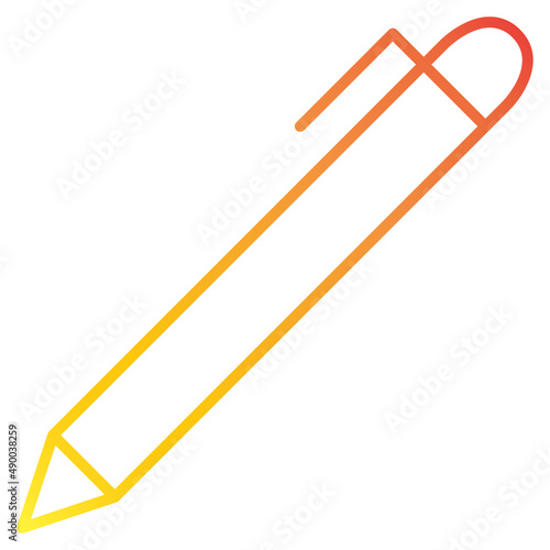 Illustration of Pen design icon