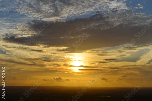 sunset in the sky © 1000 Words