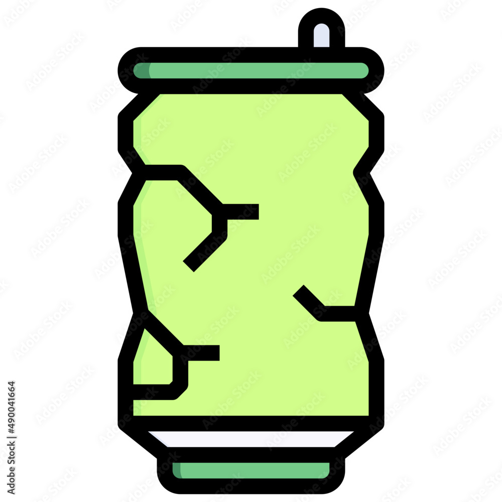 SOFT DRINK filled outline icon,linear,outline,graphic,illustration