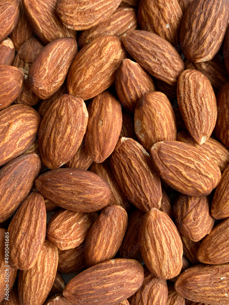 Grits close-up, texture of seeds and cereals Grits close-up, texture of seeds and cereals
