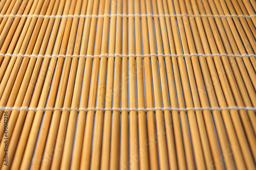 Bamboo sticks close-up, bamboo texture