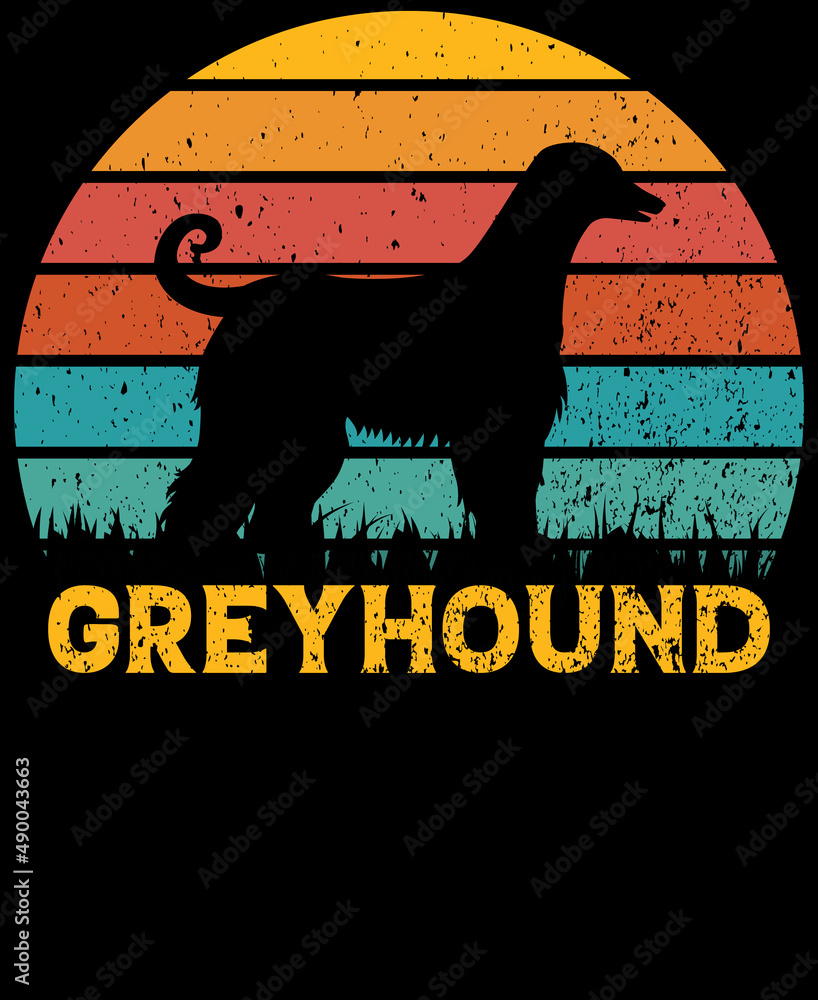 Greyhound dog lovers t-shirts design