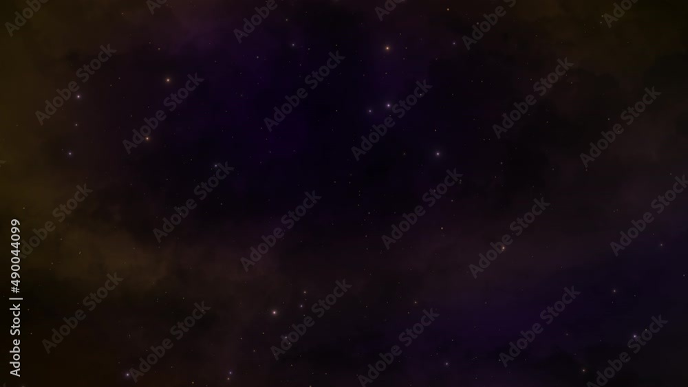 Deep galaxy with fly small particles and stars, abstract futuristic and cyber style background Deep galaxy with fly small particles and stars, abstract futuristic and cyber style background