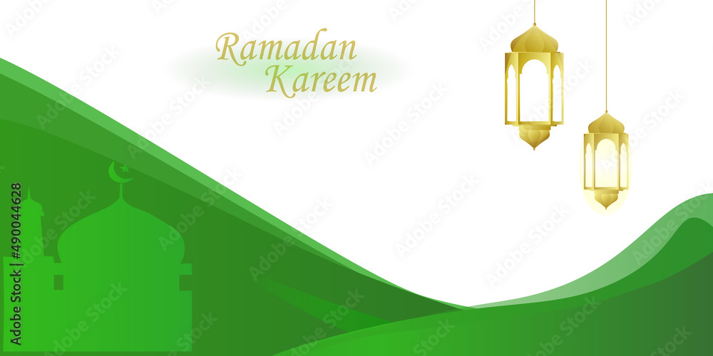 Modern Ramadan background Modern Ramadan background