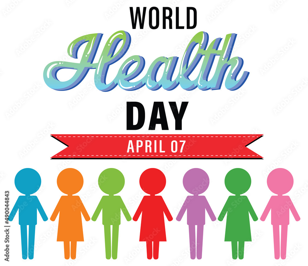 World health day logo design World health day logo design