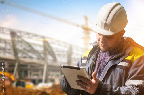 civil engineer at the construction site © ProstoSvet