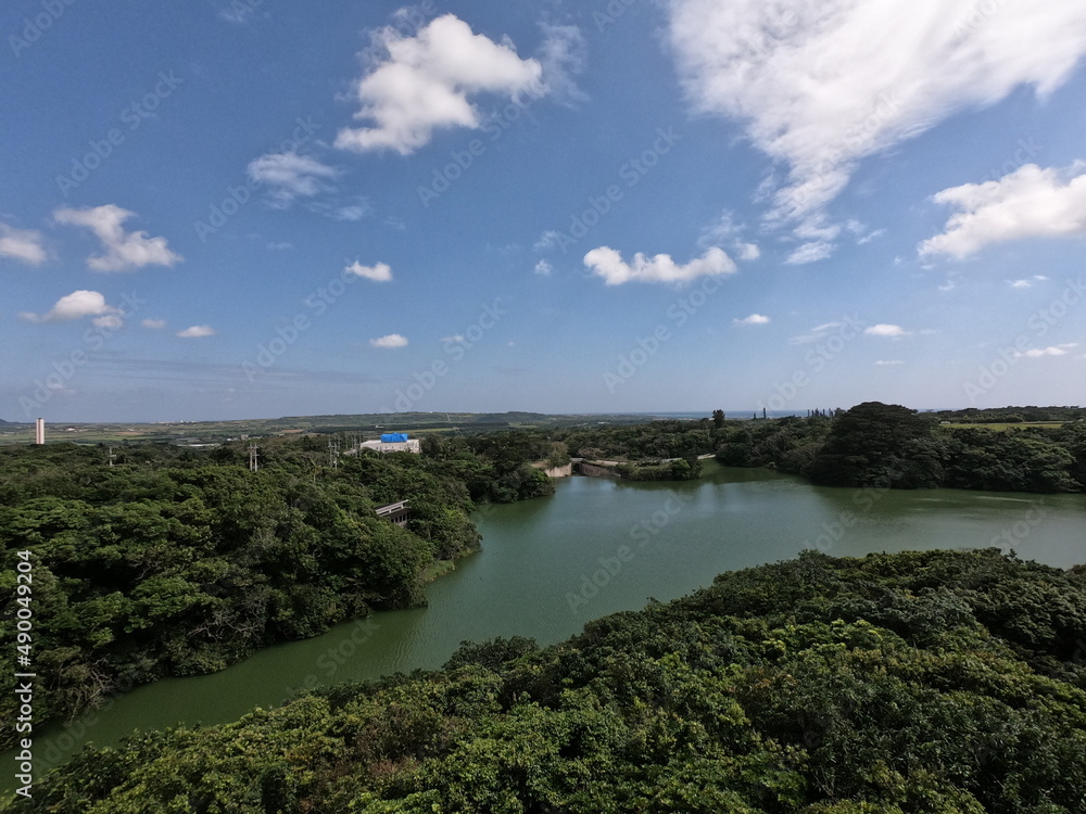 バンナ公園の風景、石垣島、沖縄